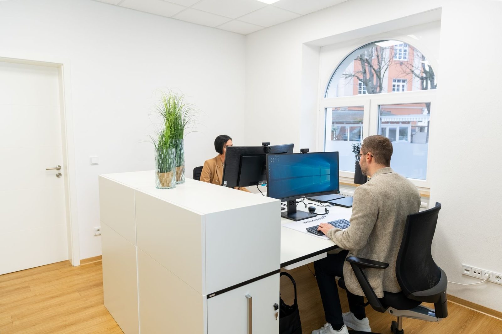 Arbeitsplätze im Navion-Büro